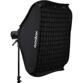 Caja Suavizadora Godox 80x80cm. con Grid y Bracket S2 para Flash Speedlite SGGV8080