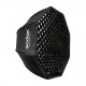 Caja Suavizadora Octagonal Godox 140 cm. con Grid (Bowens) SBFW140