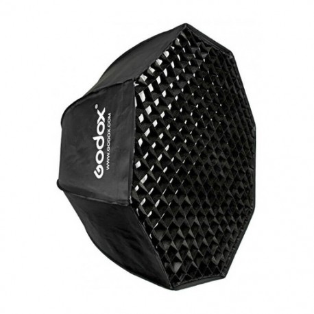 Caja Suavizadora Octagonal Godox 140 cm. con Grid (Bowens) SBFW140