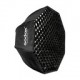 Caja Suavizadora Octagonal Godox 140 cm. con Grid (Bowens) SBFW140