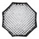 Caja Suavizadora Octagonal Godox 140 cm. con Grid (Bowens) SBFW140