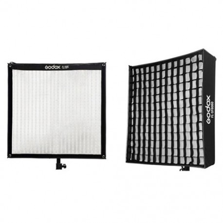 Kit Luz Led Flexible Godox 60x60cms. con Caja Suavizadora y Grid FL-150S