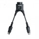 Cable Godox DB-02 de Conversión a 1 Flash