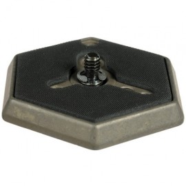 Plato Manfrotto 030 Hexagonal con Tornillo 1/4"