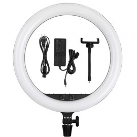 Aro de Luz Led Godox 45cm. LR150 con Adaptador de Corriente y Base para SmartPhone
