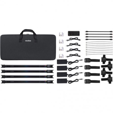 Kit de 4 Lámparas Led Godox TL60 RGB (TL60-K4)