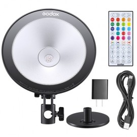 Lámpara Led Godox Ambiental RGB WebCasting CL10