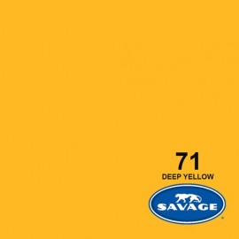 Ciclorama de Papel SAVAGE 2.72x11mts. 71 DEEP YELLOW