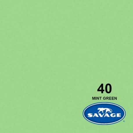 Ciclorama de Papel SAVAGE 2.72x11mts. 40 MINT GREEN