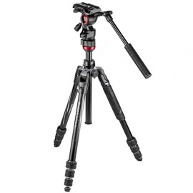 Kit de Tripié Manfrotto BeFree Live c/Cabeza de Video MVKBFRT-LIVE