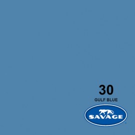 Ciclorama de Papel SAVAGE 2.72x11mts. 30 GULF BLUE