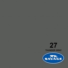 Ciclorama de Papel SAVAGE 2.72x11mts. 27 THUNDER GRAY