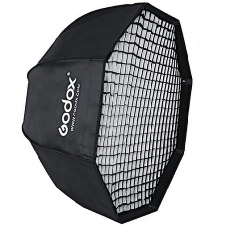 Caja Suavizadora tipo Sombrilla Godox Octagonal 120 cm. con Grid (Bowens) SBGUE120