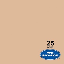 Ciclorama de Papel SAVAGE 2.72x11mts. 25 BEIGE
