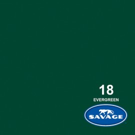 Ciclorama de Papel SAVAGE 2.72x11mts. 18 EVERGREEN