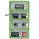 Cartera para 6 Memorias CF o XQD o 12 SD Think Tank Secure Pixel Pocket Rocket (Verde) TT232