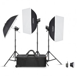 Kit de 3 Flash Godox MS300V-D