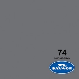 Ciclorama de Papel SAVAGE 2.18x11mts. 74 SMOKE GRAY