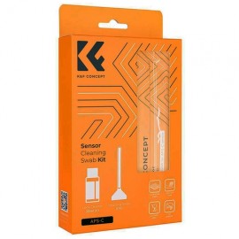 Kit de Limpieza para Sensor APS-C c/10 Hisopos 16mm K&F Concept (1616)