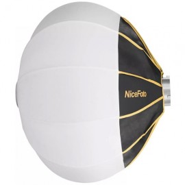 Softbox tipo Globo Plegable NiceFoto 65cm. L-Ø65 (Bowens)